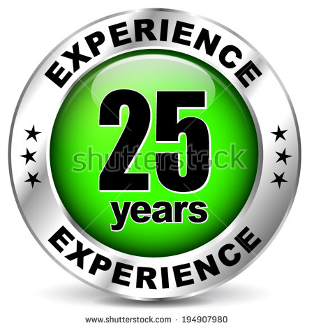 twenty-five-years-experience-icon-on-white-background-194907980